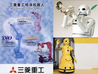 三菱噴涂機(jī)器人春節(jié)不打烊，海藍(lán)機(jī)電道一聲：新春快樂！