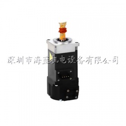 三菱電機(jī)100W馬達(dá)HG-KR13B帶剎車制動(dòng)，電機(jī)轉(zhuǎn)矩1.1N.m，配套伺服放大器MR-J4-10AB/RJ