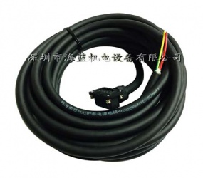 三菱電機電源線MR-PWS1CBL5M-A1-L，三菱MR-JE，MR-J4,MR-J3系列電機專用
