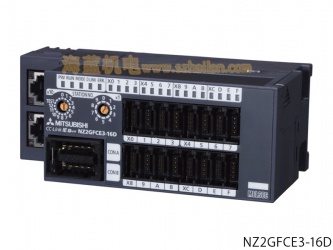 NZ2GFCE3-16DE|16點 DC24V（源型）輸入，遠程模塊、e-CON連接器、3線式