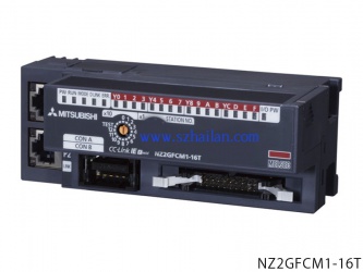 NZ2GFCM1-16D |16點 DC24V（漏型）輸入，遠程模塊、MIL連接器、1線式
